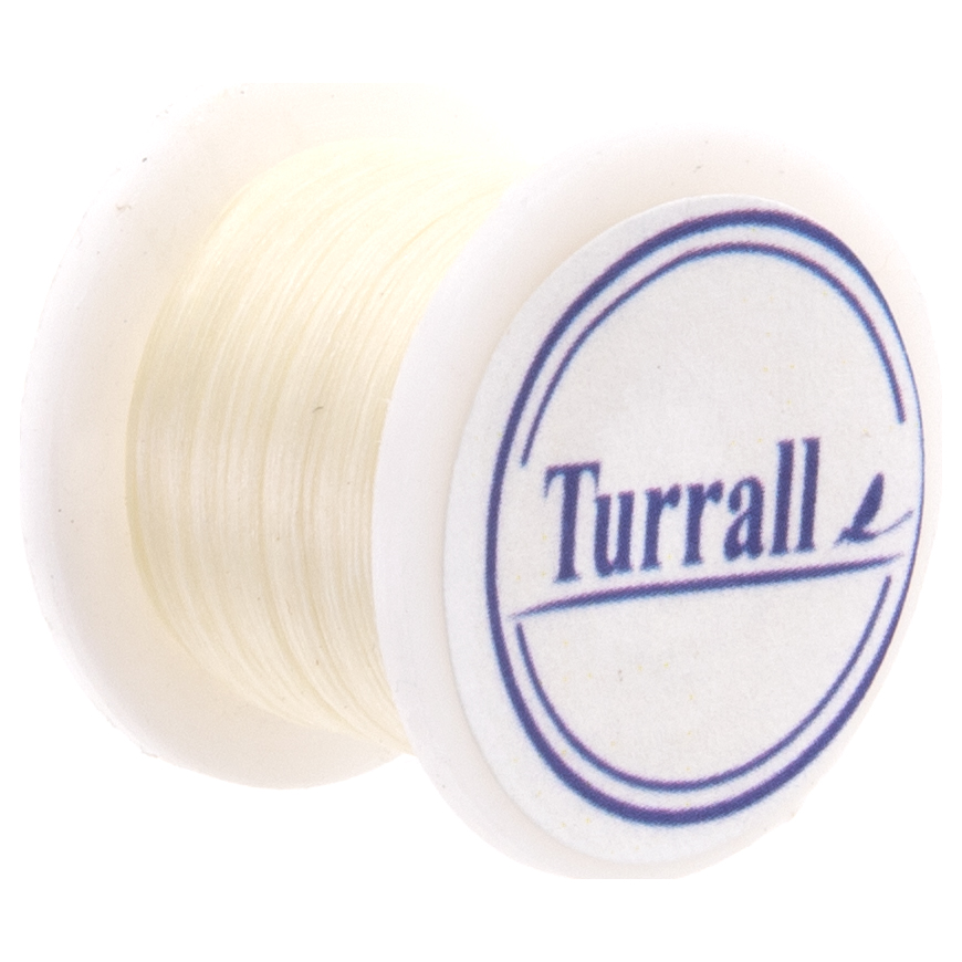 Turrall Regular Thread Pre-Waxed White Fly Tying Threads (Product Length 71.08 Yds / 65m)